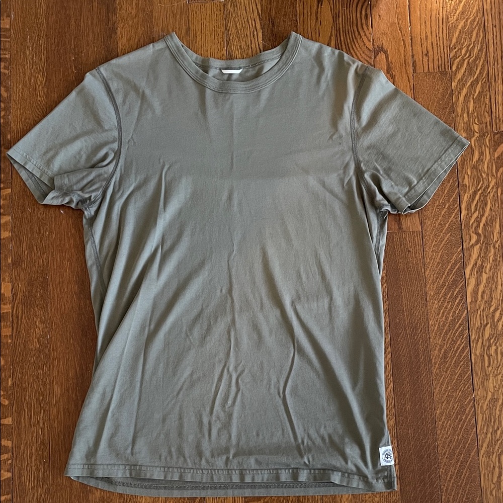Reigning Champ Olive Short Sleeve Tee